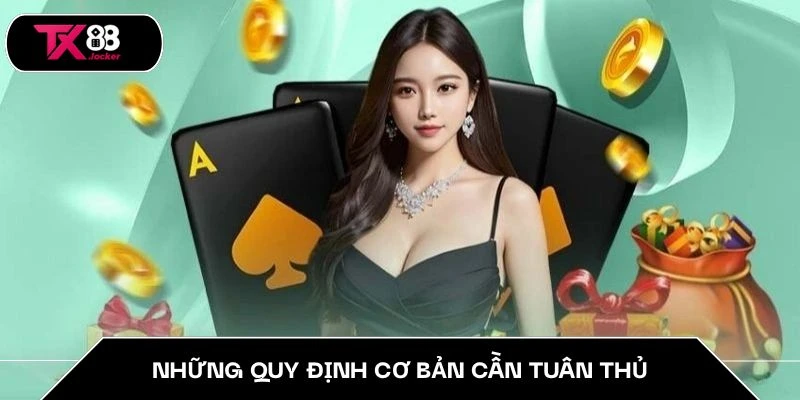 Những quy định cơ bản cần tuân thủ