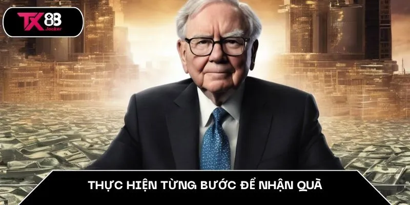 Thực hiện từng bước để nhận quà